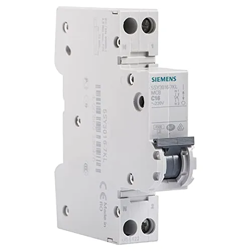 Siemens SENTRON disjoncteur 16A Ph+N courbe C 4,5kA 230V