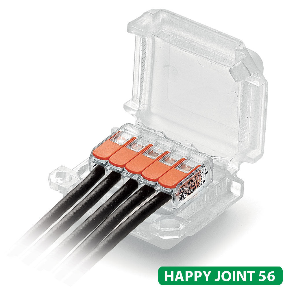 Raytech Happy Joint X6 boîte de dérivation étanche IPX8 6 mm²