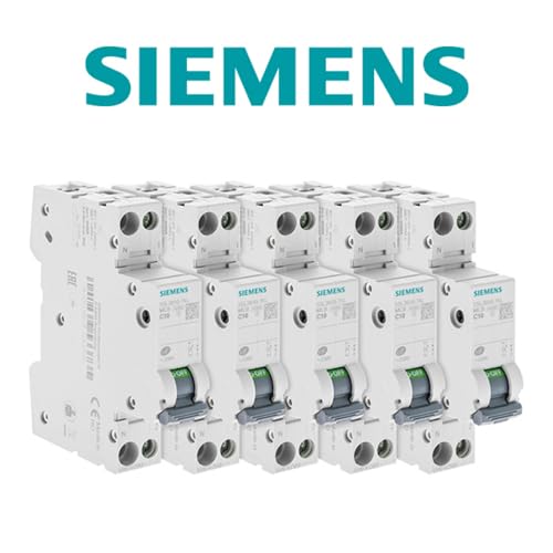 Siemens Sentron Lot 5 Disjoncteurs Phase Neutre 10 A Courbe C
