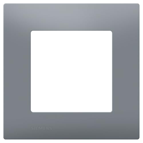 Siemens Delta Viva plaque simple gris