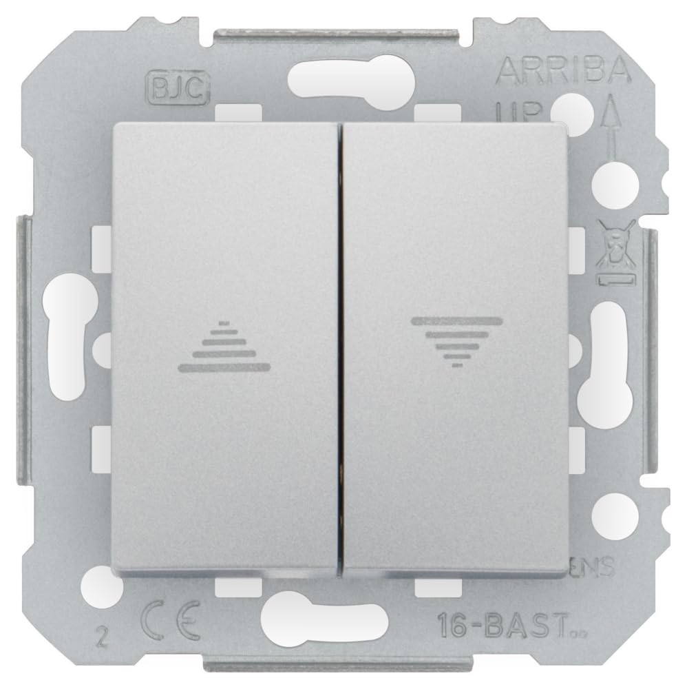 Siemens Delta Viva interrupteur volet roulant silver
