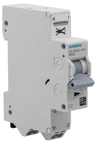 Siemens Sentron disjoncteur 2A P+N auto courbe C 230V