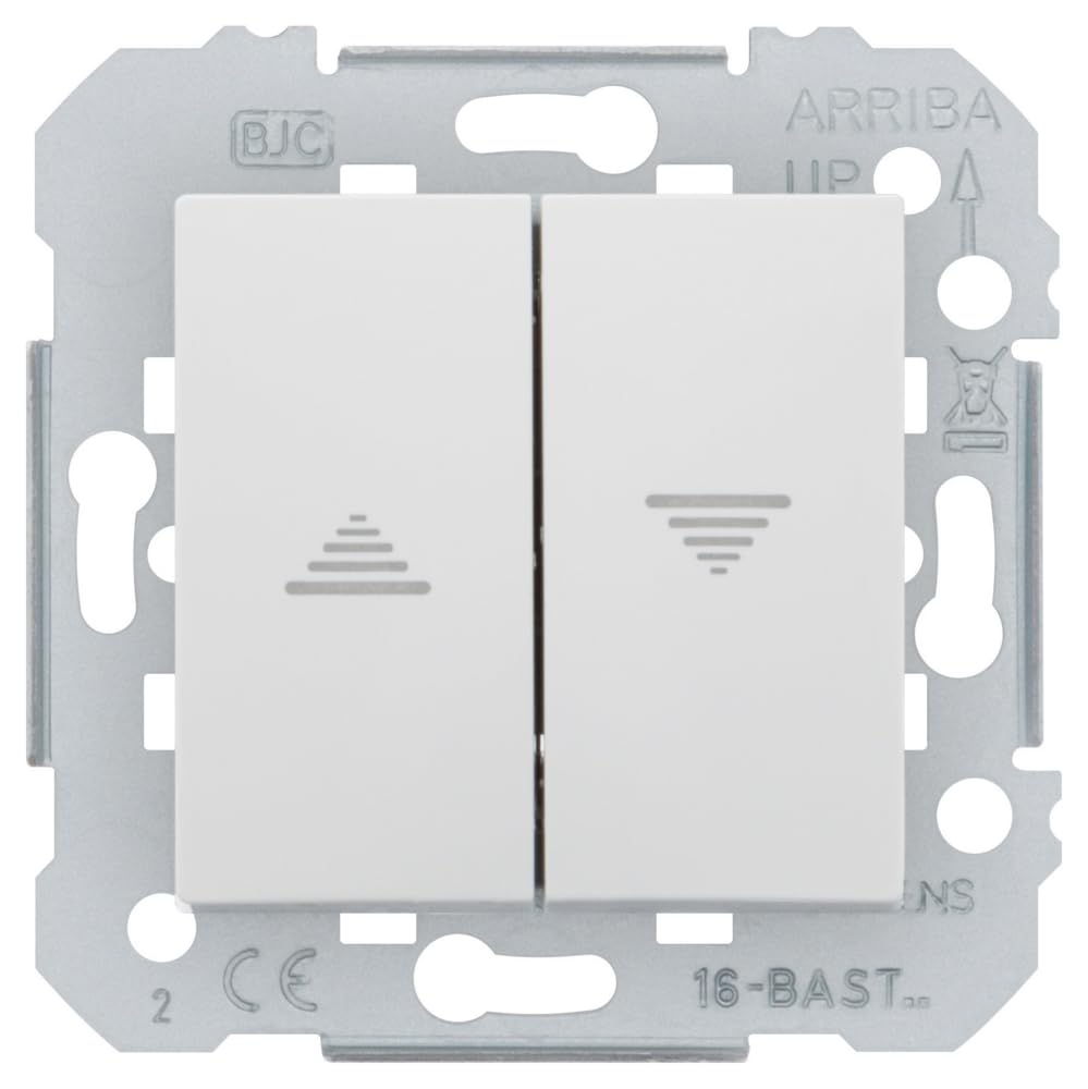 Siemens Delta Viva interrupteur volet roulant blanc