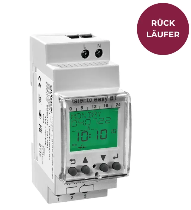 Grasslin talento easy B1 horloge programmable digitale 1 canal