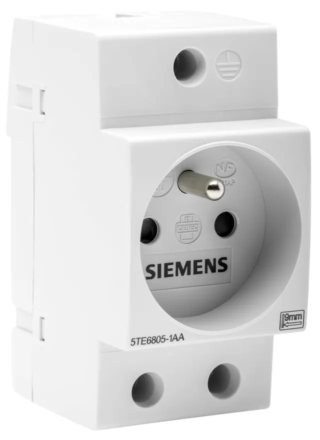 Siemens Sentron prise modulaire 2P+T 16A 2,5 modules tableau