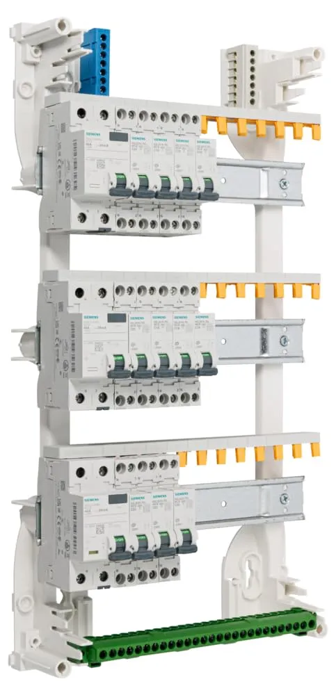 Siemens Tableaux Tableau électrique 3 rangées 40A pré-équipé type A