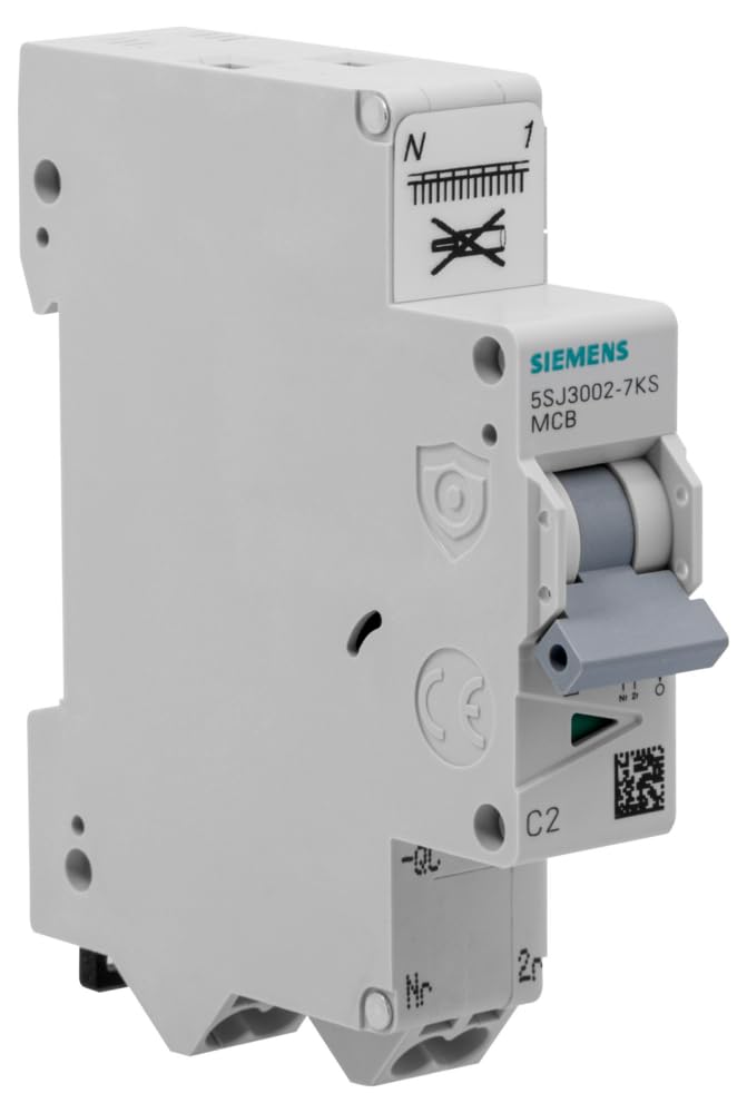 Siemens Sentron disjoncteur 2A P+N auto courbe C 230V