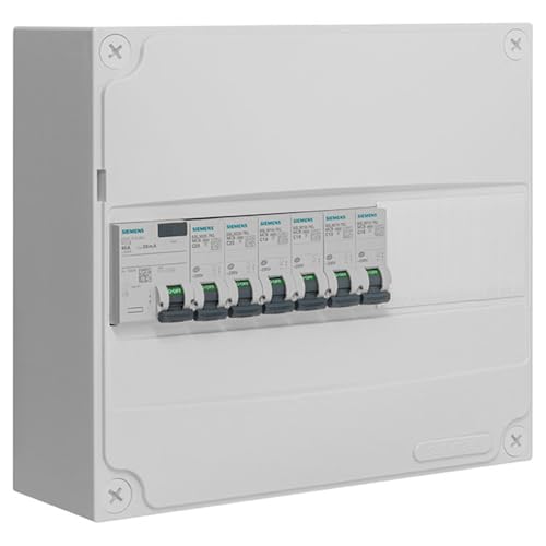 Siemens Tableau pré-équipé 1 rangée 13 modules coffret 40A 30mA