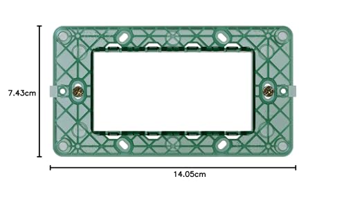 Vimar Plana 0R14614 support 4 modules avec vis