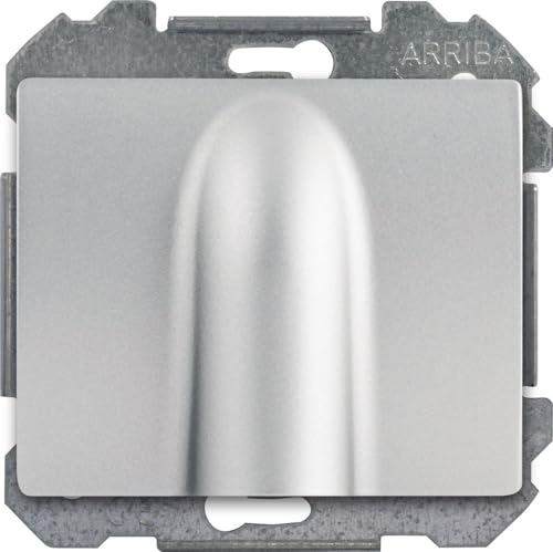 Siemens Delta Iris sortie de câble alu silver