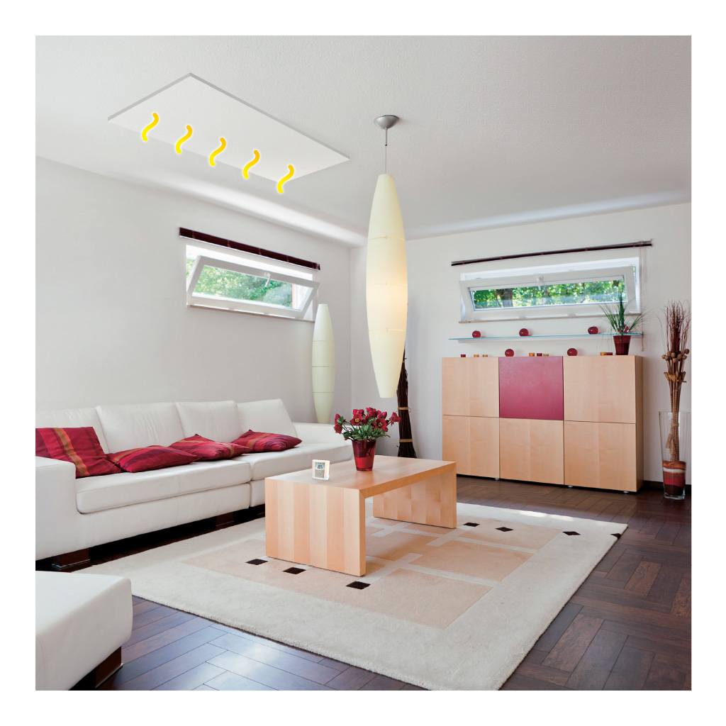 Raytech Comfort Warm Up panneau chauffant plafond infrarouge