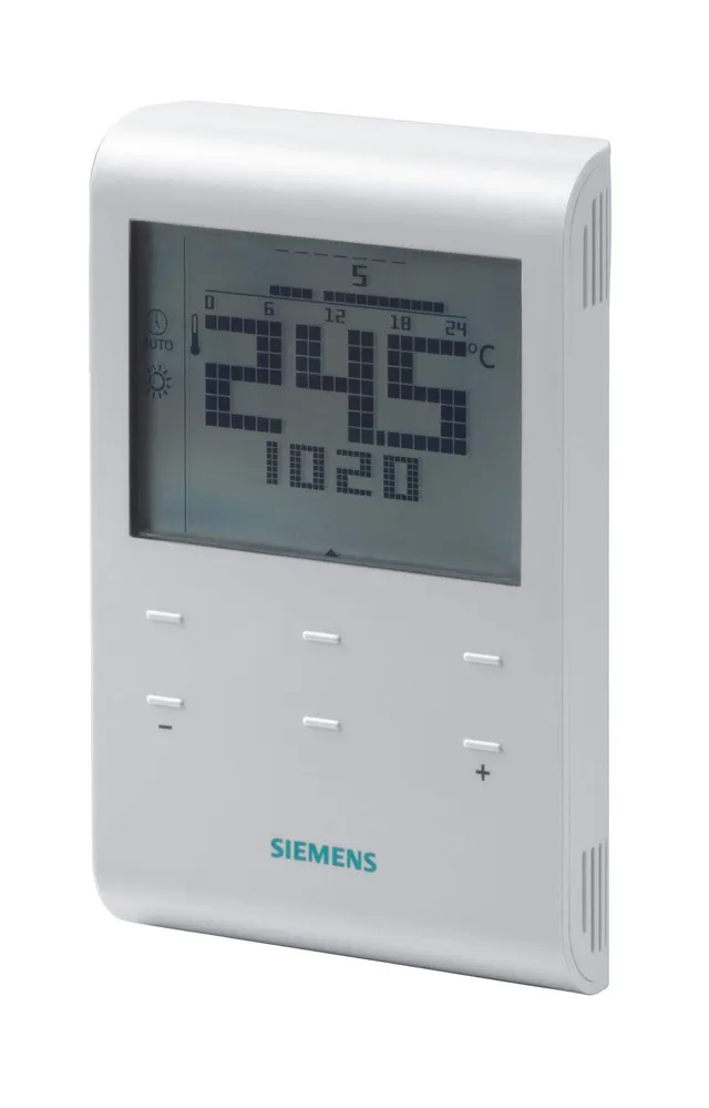 Siemens RDE100.1RF thermostat sans fil programmable 5..35°C