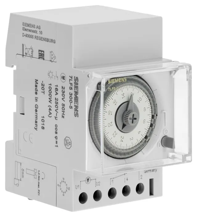 Siemens 7LF5300-5 Programmateur horaire 3 modules 16A