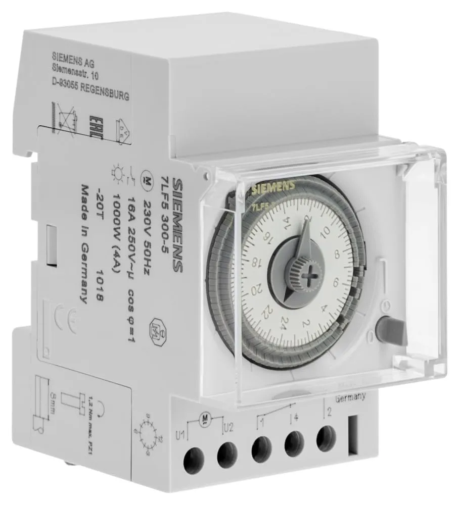 Siemens 7LF5300-5 Programmateur horaire 3 modules 16A