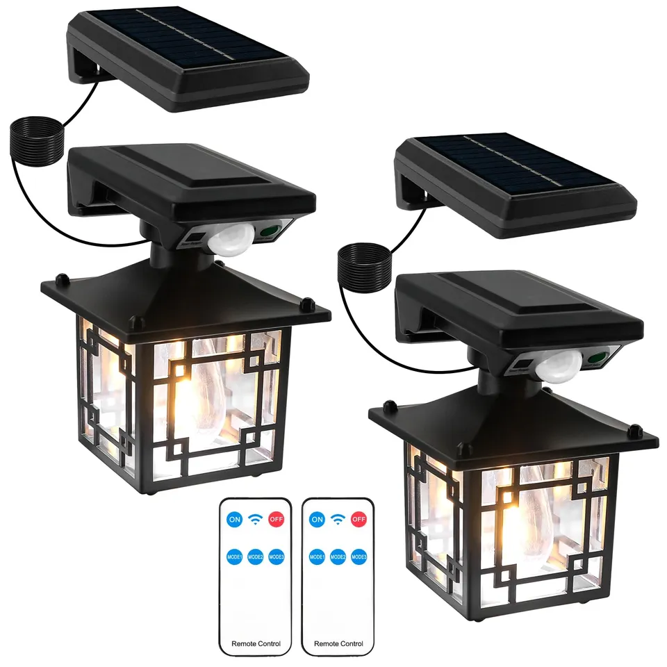 T-Sun Wall Lights Séparable applique solaire détecteur lot de 2