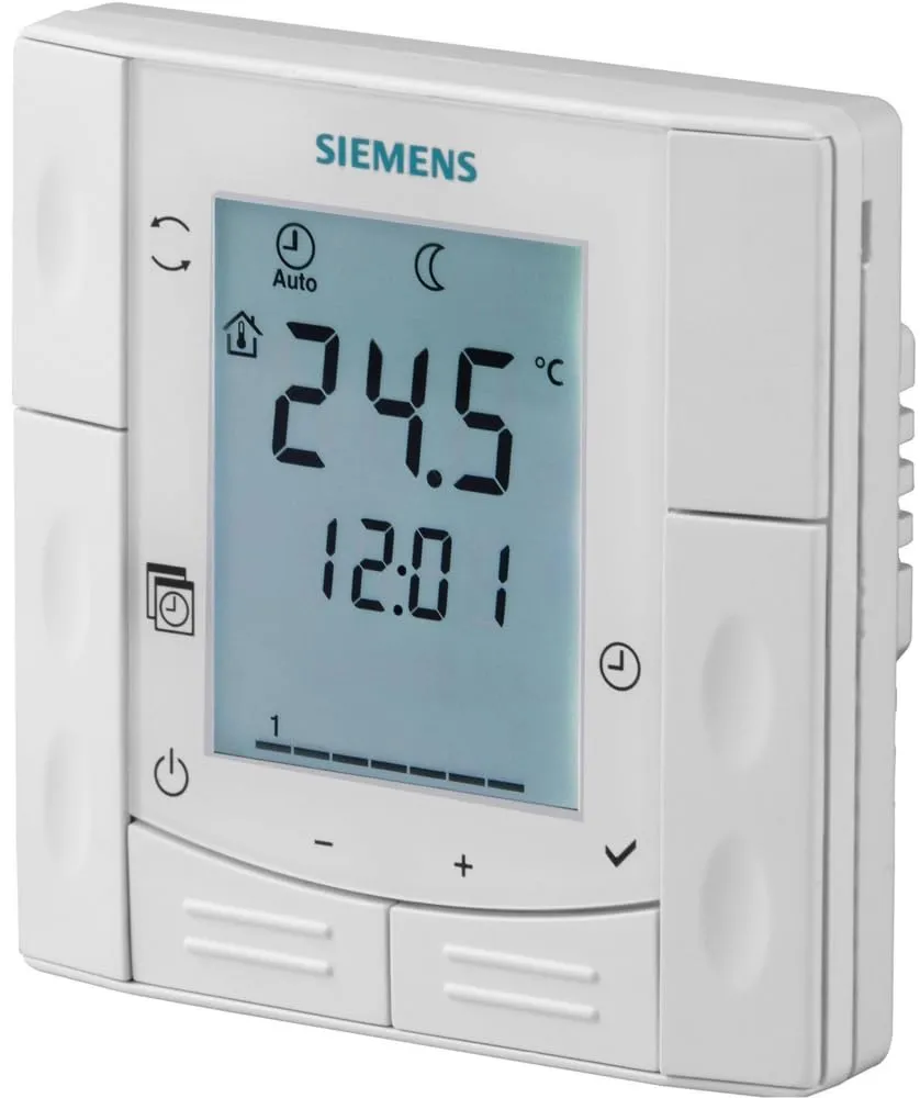 Siemens RDE410/EH thermostat programmable plancher 16A