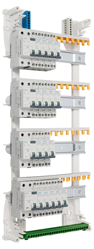 Siemens tableau 4 rangées pré-équipé 63A différentiel
