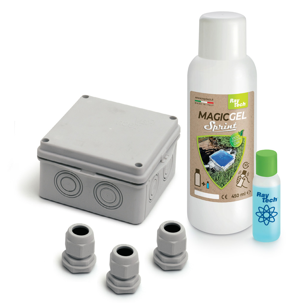 Raytech Magic Gel Sprint BOX 100 kit gel IP68 100x100