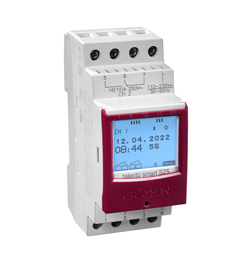 Grasslin talento smart S25 programmateur connecté rail