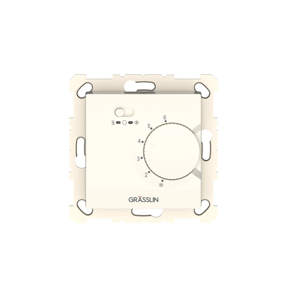 Grasslin thermio 301 E thermostat mural blanc
