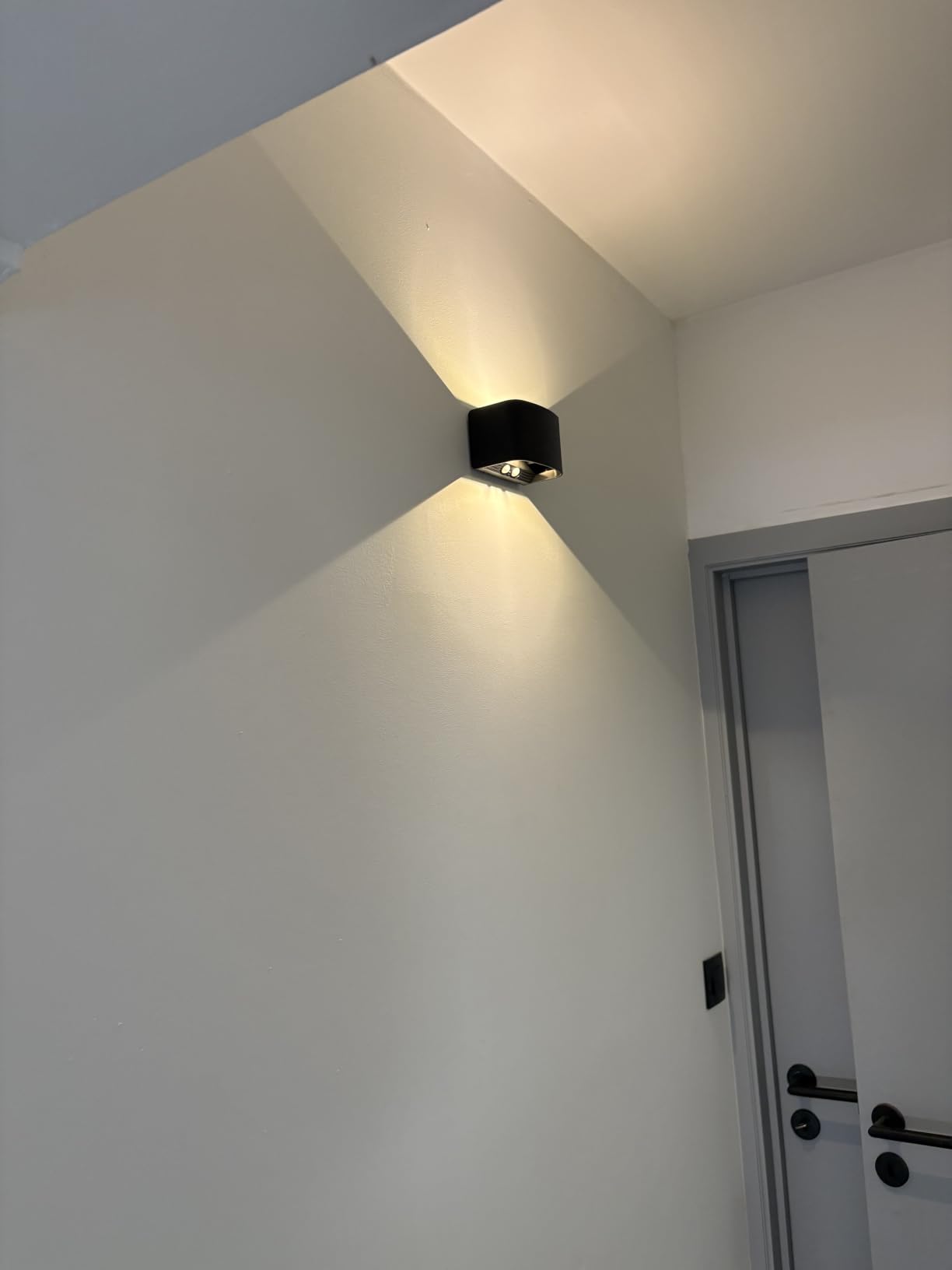 T-Sun Wall Lights applique murale LED 3000K noir lot 2