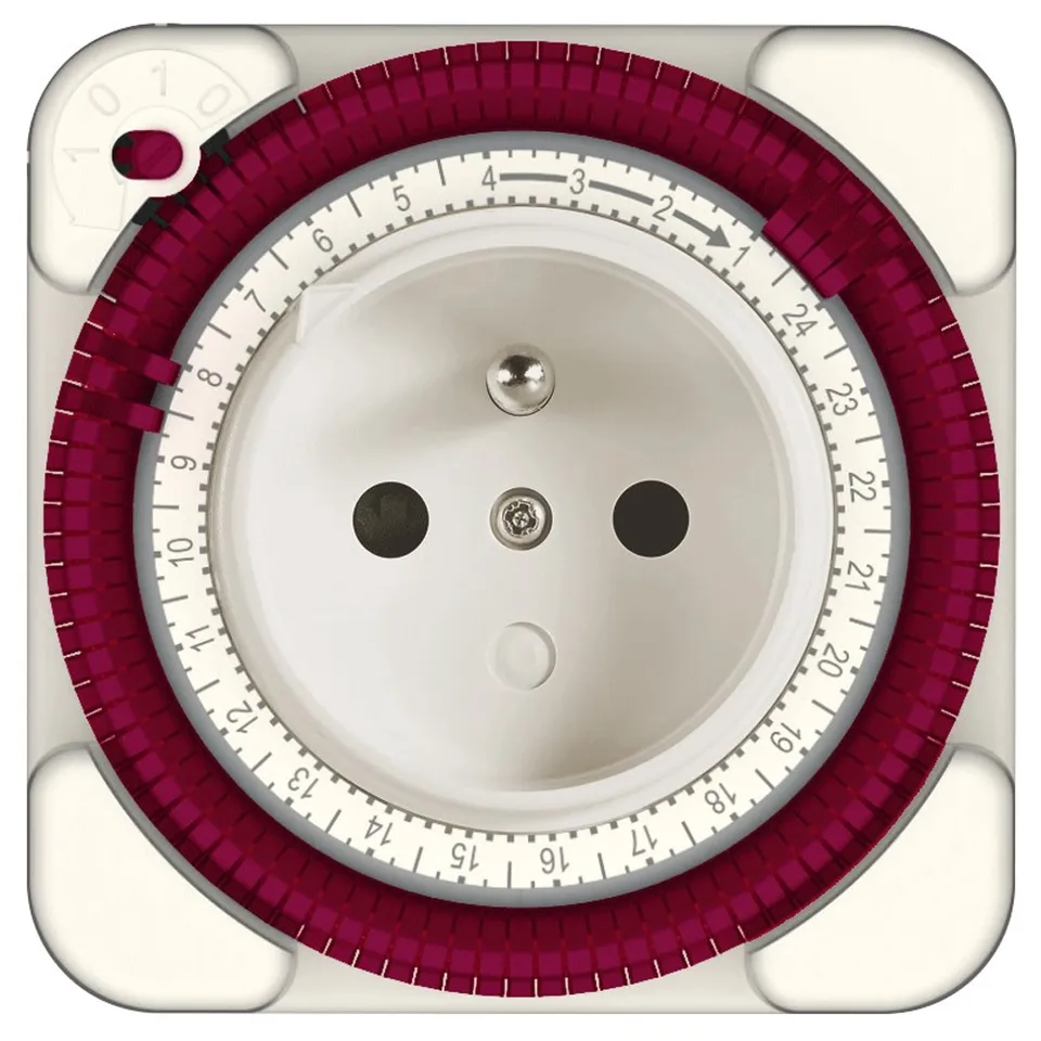 Grasslin topica 100 safety plus F interrupteur crépusculaire rail
