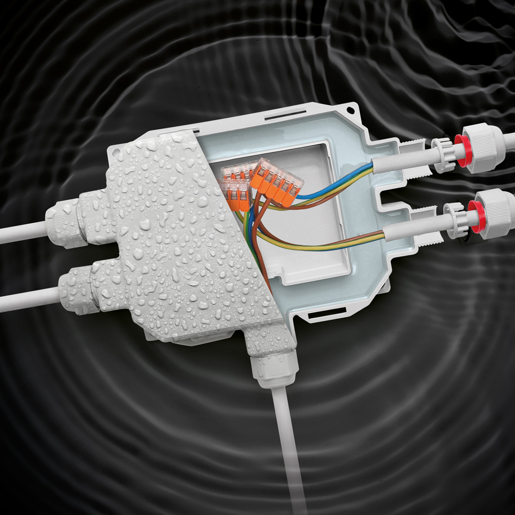 Raytech Fox Box IP68 boîte gel 5 entrées câbles 6-18 mm