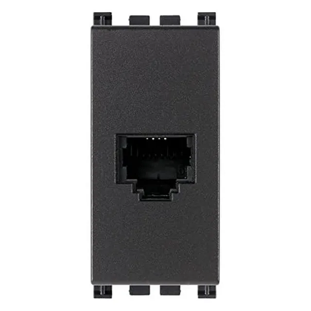 Vimar Arké 19320 prise téléphonique RJ11 gris 1 module