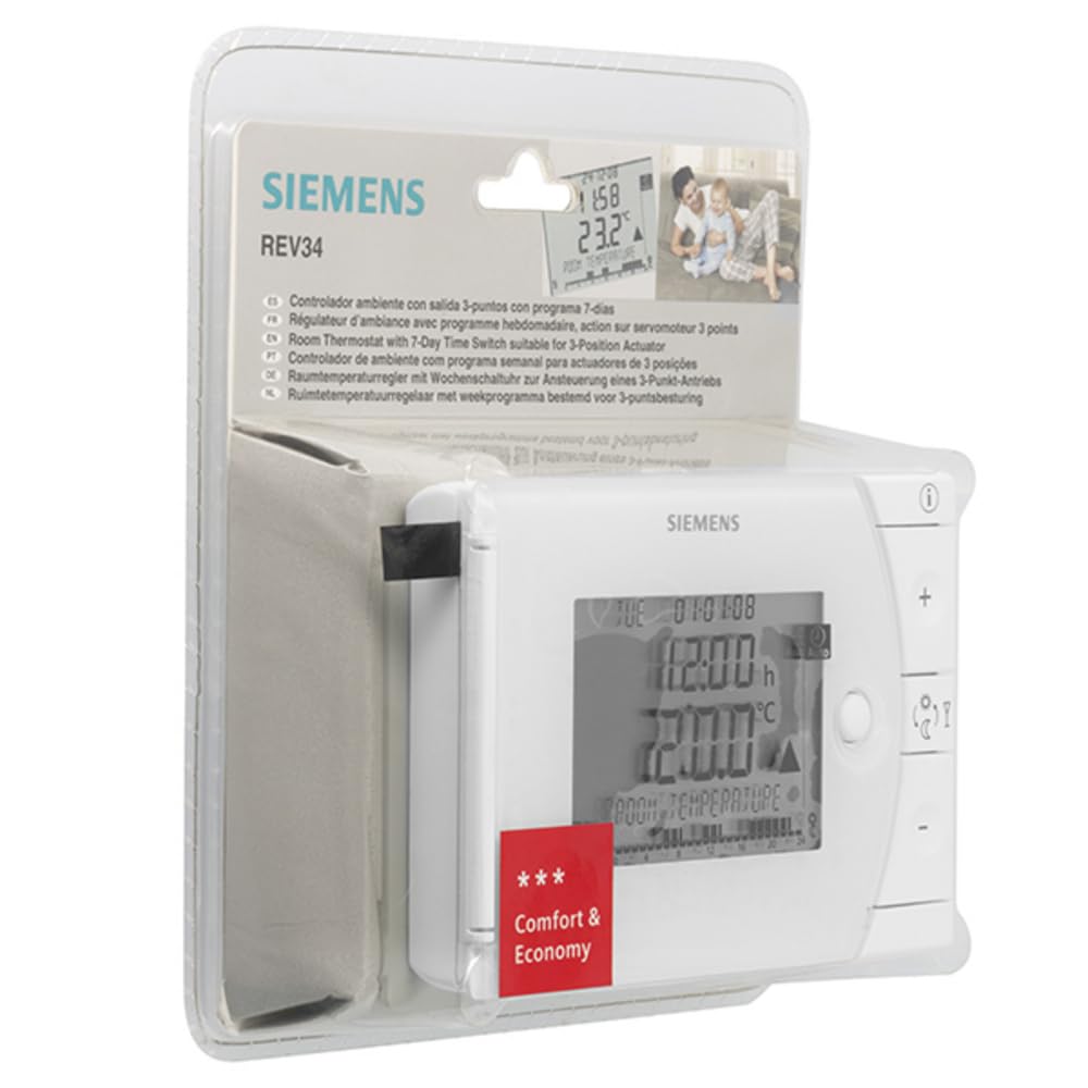 Siemens Residential Controls régulateur hebdomadaire LCD