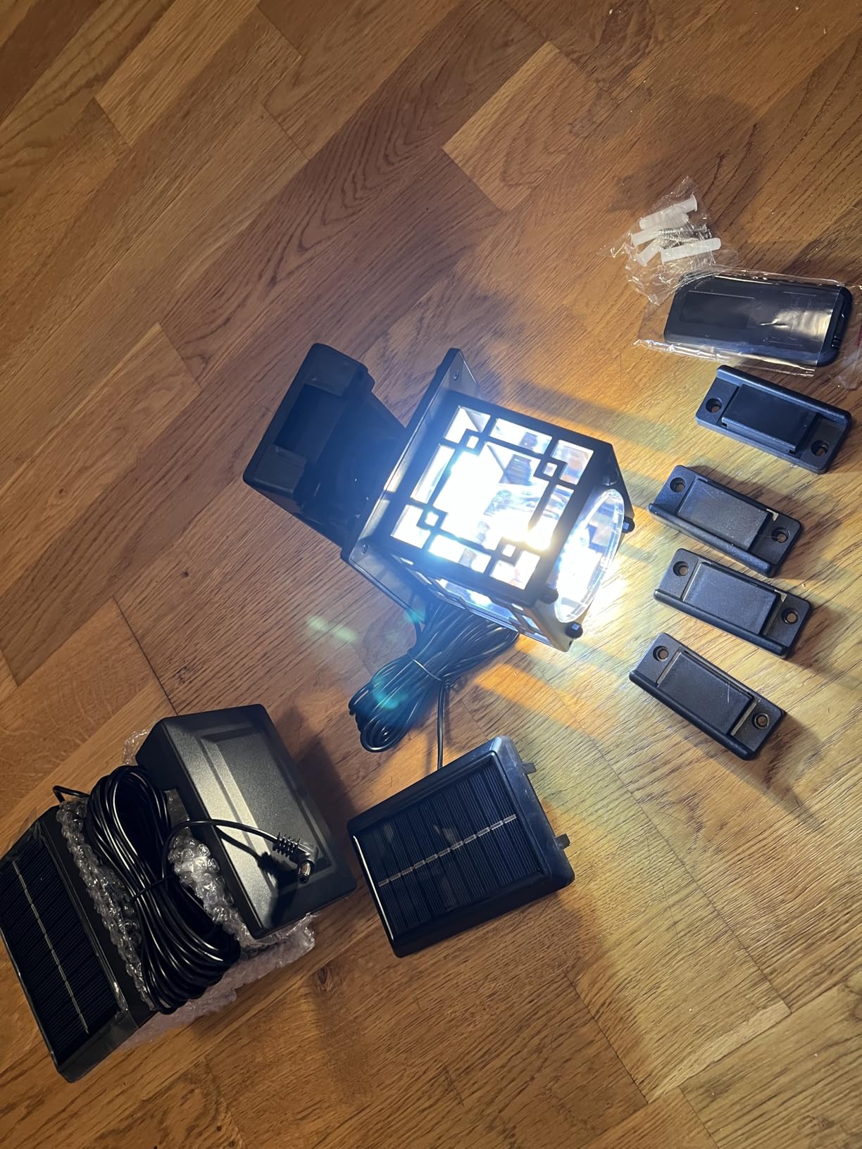 T-Sun Wall Lights Séparable applique solaire détecteur lot de 2