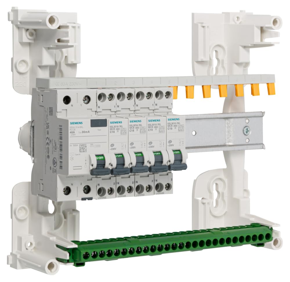 Siemens tableau électrique 1 rangée pré-équipé 40A type AC