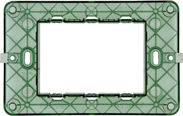 Vimar Plana 0T14613 support 3 modules avec vis lot 10