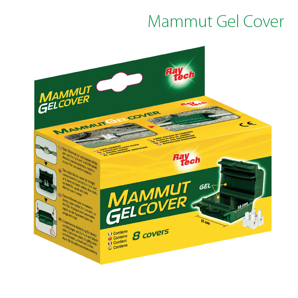 Raytech Gel Cover Line connecteur gel 3x1-6mm²