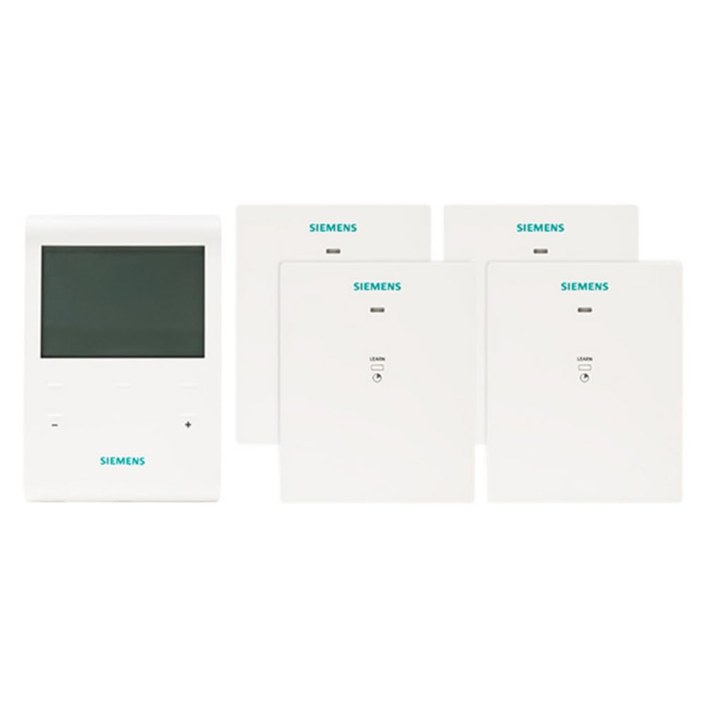 Siemens RDE100.1FPRFS pack programmateur fil pilote 3 zones