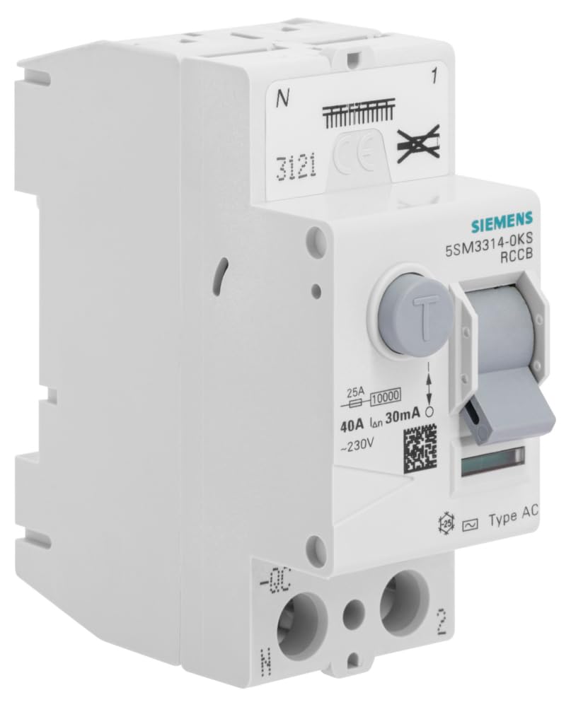 Siemens Sentron interrupteur différentiel 40A 30mA type AC auto