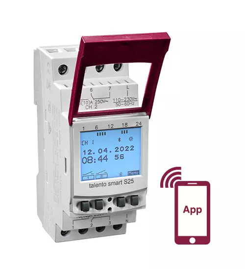 Grasslin talento smart S25 programmateur connecté rail