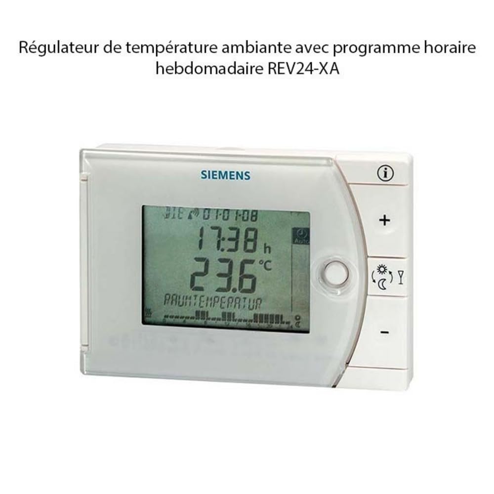 Siemens Residential Controls REV24-XA thermostat sans fil programmable PID