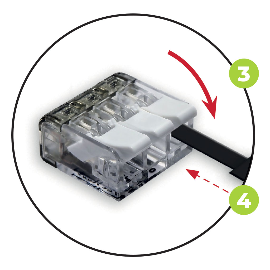 Raytech RayBlock B Connecteur à levier rapide sans outil