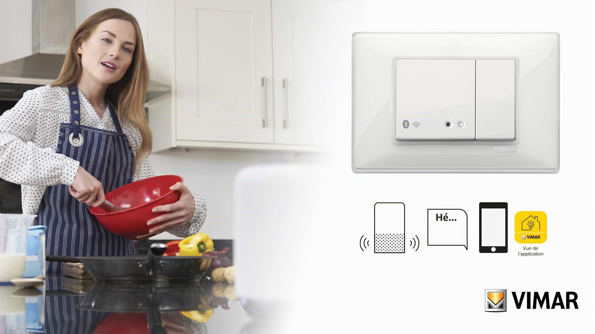 Vimar Plana 14597 passerelle VIEW Wireless Bluetooth WiFi 2 modules