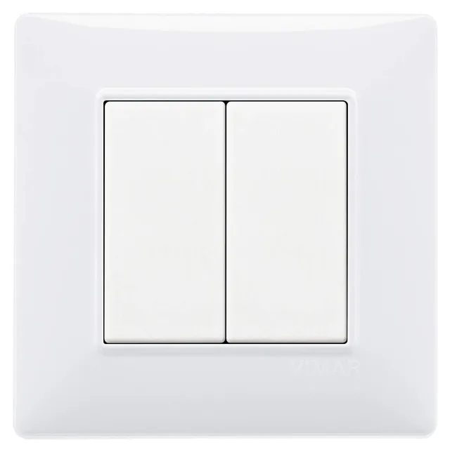 Vimar Plana 0K03925.04 commande sans pile sans fil blanc