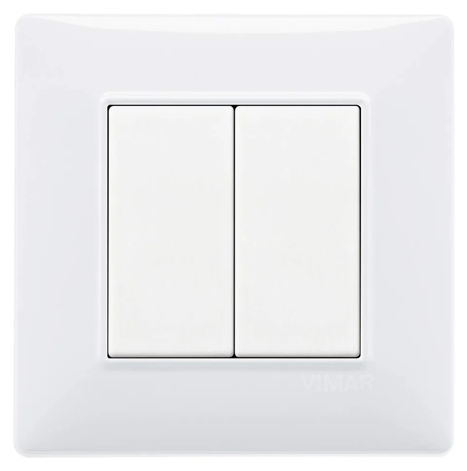 Vimar Plana 0K03925.04 commande sans pile sans fil blanc