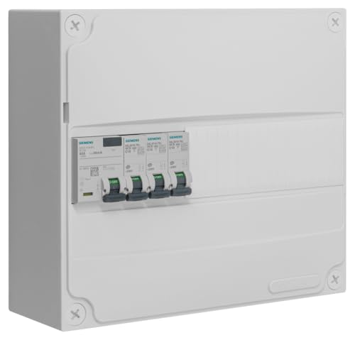 Siemens Tableau pré-équipé 1 rangée 63 A type A