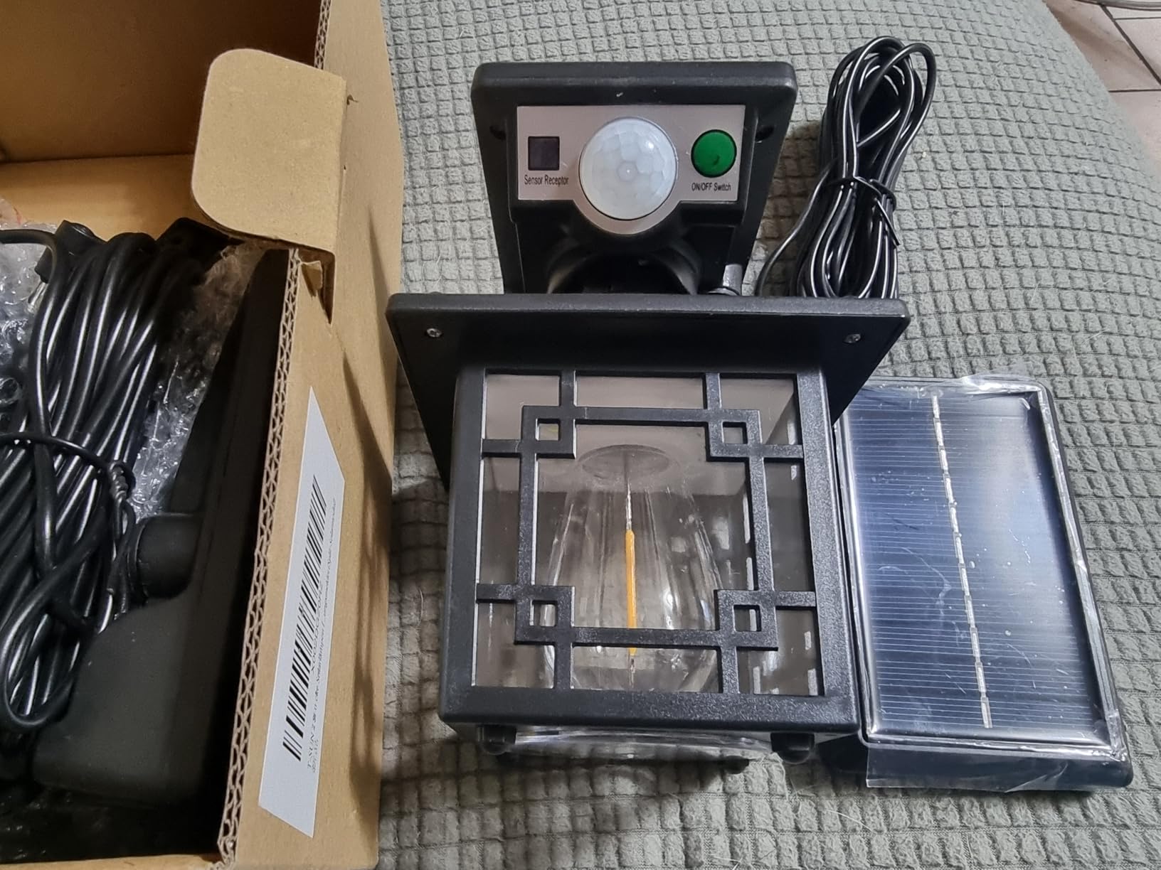 T-Sun Wall Lights Séparable applique solaire détecteur lot de 2