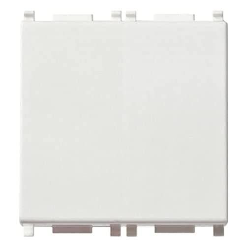 Vimar Plana 14008.FX.2 Poussoir 1P NO 10A Blanc 2 Modules