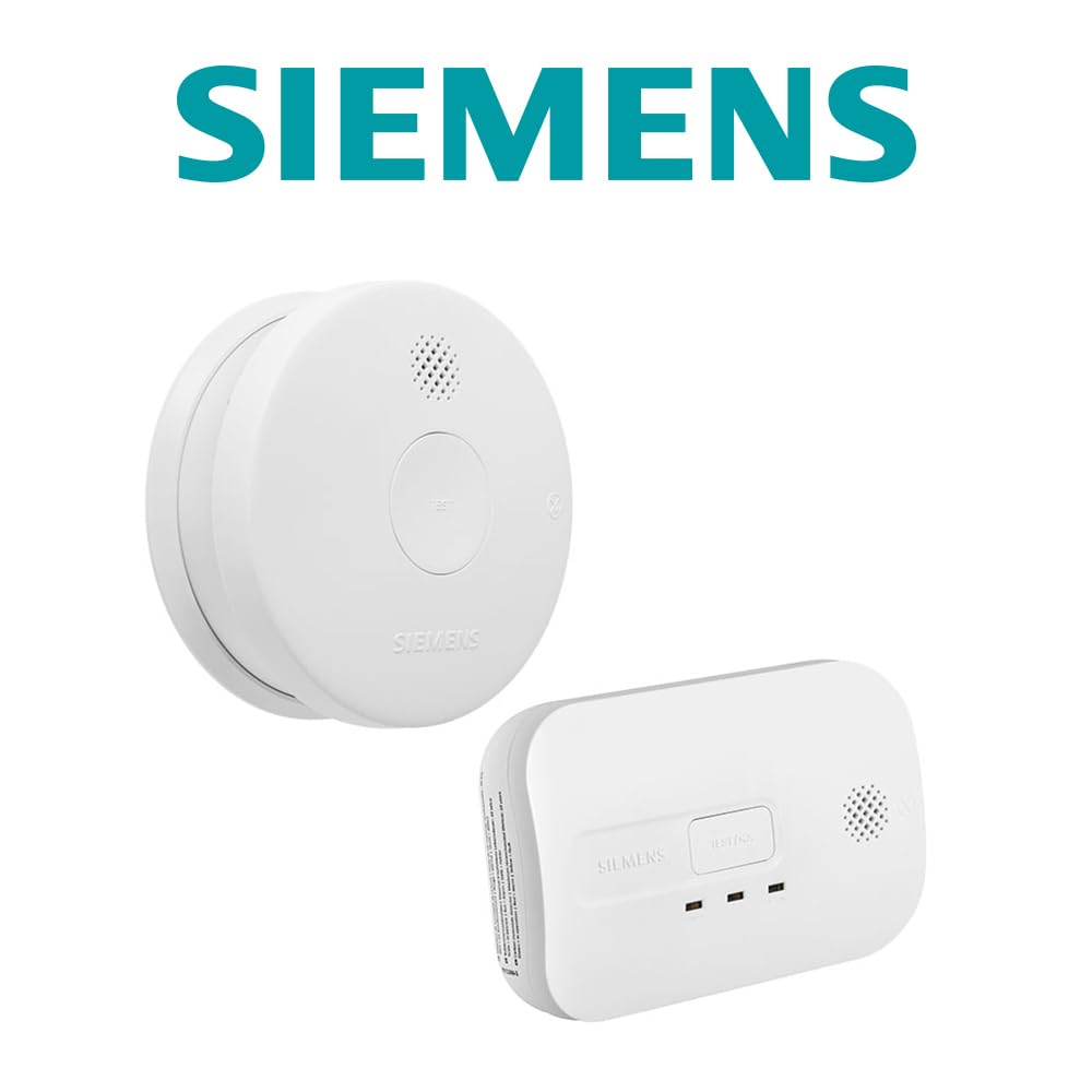 Siemens Delta One lot détecteur fumée + CO 10 ans