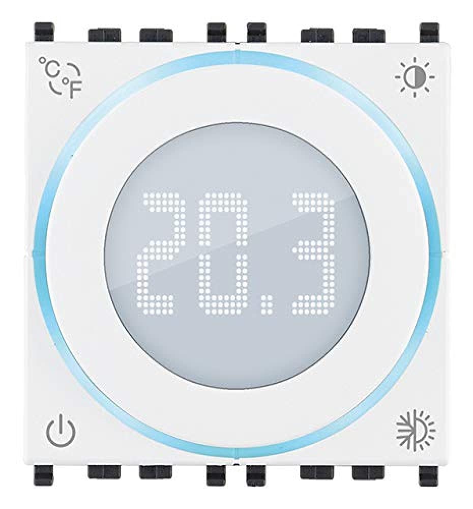 Vimar Composants de base Thermostat 02973.B WiFi Blanc 2 Modules