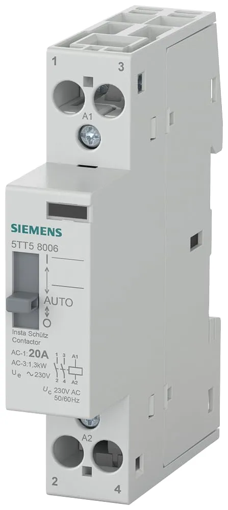Siemens SENTRON contacteur jour/nuit 2NO 20A 230V