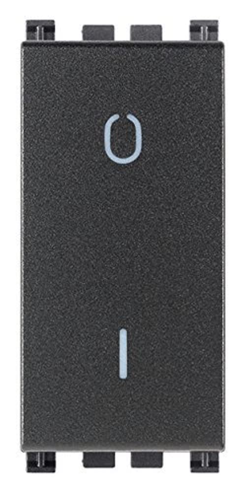 Vimar Arké 19015 interrupteur 2P 16AX 250V éclairable gris