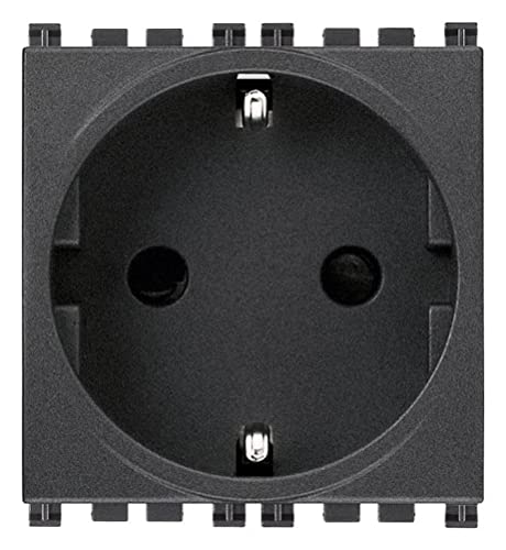 Vimar Arké 19208.FX prise allemande 16 A 2 modules gris