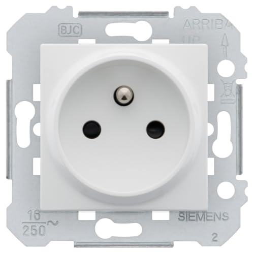 Siemens Delta Viva prise 2P+T blanc 16A